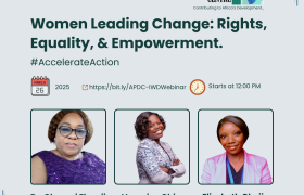 Join Our Webinar: #Accelerating Action for Women's Empowerment, This International Women's Month