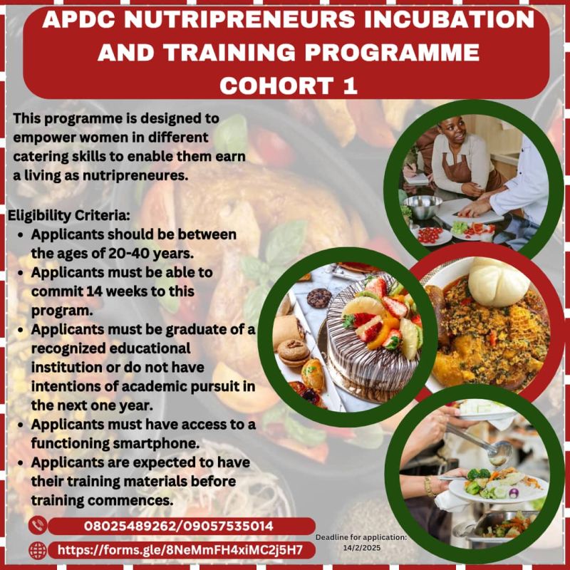 Applications Open for the Inaugural NutriPreneurs Program